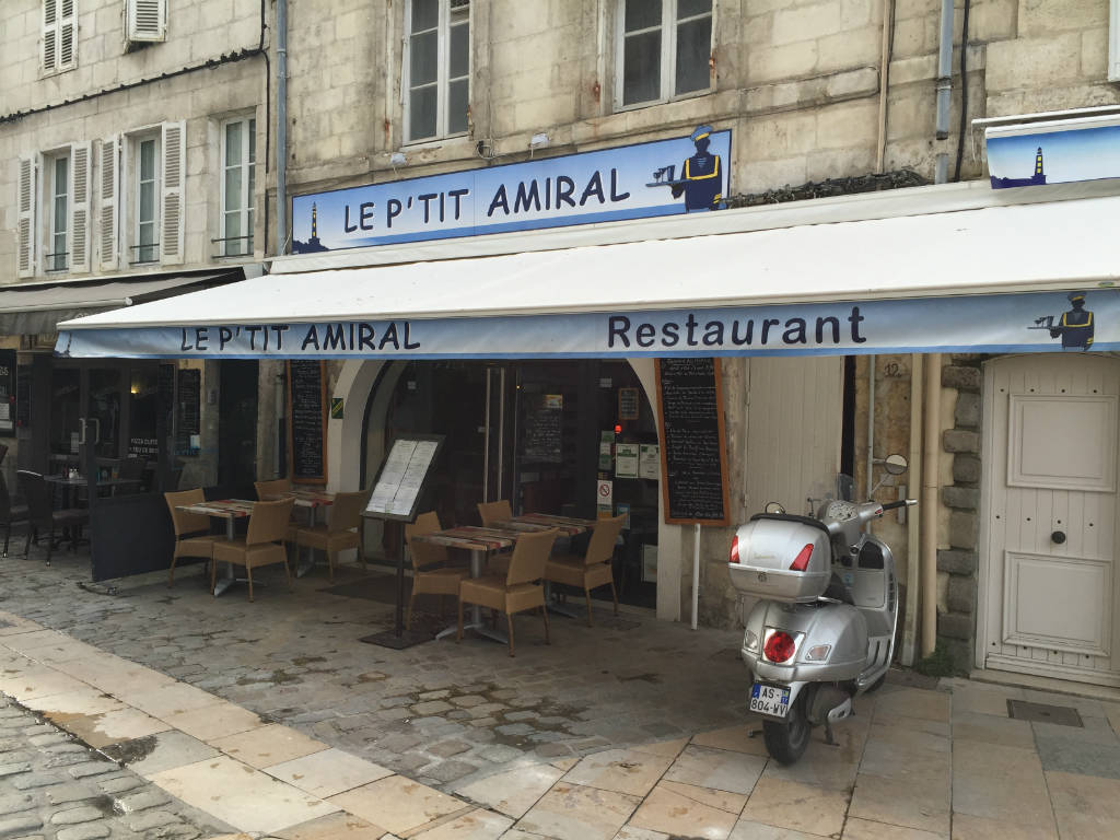 LE P'TIT AMIRAL La Rochelle - Store banne et Enseigne
