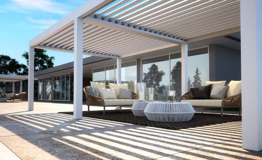 Pergola bioclimatique